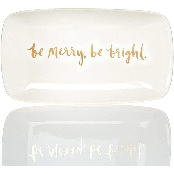 Kate Spade New York Arbor Village Holiday Christmas Be Merry Hors D'Oeuv… - Picture 2 of 4